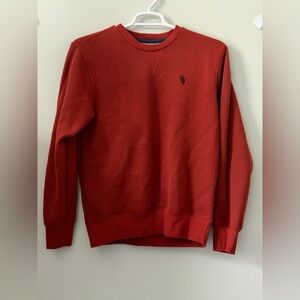 U.S. Polo Assn. Red Crewneck Sweatshirt